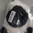 Aurora Adorable Spudsters Tutie Cow Stuffed Animal - Round Shape Makes for Comforting Cuddles - Perfect for Kids All Ages and Animal Loving Adults - White 10 Inches