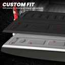 LASFIT Truck Tailgate Mat 2020-2026 for Chevrolet Chevy Silverado & GMC Sierra 2500HD/3500HD (Not Fit MultiPro Tailgate), All Weather TPE Tailgate Protector for Chevrolet Accessories