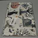 Halloween Table Runner Ghost Pumpkin Haunted House Table Runners Seasonal Kitchen Dining Table Decoration for Home Party Banquet Decor 13x108 Inch