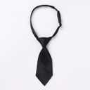 IBAKOM Women Cow Print Halloween Dress with Headpiece Bow Tie Red Plaid Puffy Sleeve Suspender Milk Maid Overall Dress (Black, XS)