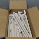 Kids Tent Indoor Playhouse, Kids Play Tent Large Kid Playhouse Toys Toddler Tent Play House with Pennant Banners, Kid Toys for Boy Girl Birthday House Gift (Natural), 49.5x35.5x49.5in 