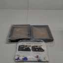 Coloch 2 Pack Medal Display Case, 6X 8 Wood Single Medal Display Frame Marathon Medal Storage Stand Decorative Badge Stand Box Glass Picture Frame for Marathon, Swimming, All Sports Medal (No Medal)