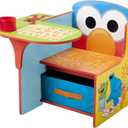 Delta Children Chair Desk With Storage Bin, Sesame Street (Sesame Street)