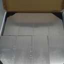 Art3d 100-Pieces Peel and Stick Stainless Steel Backsplash Self-Adhesive Metal Tiles, 3" x 6" Subway Stove Backsplash (Not Magnetic)
