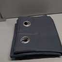 HolidayIdeas Patio Curtains Outdoor Waterproof 4 Panels 54x95 Inch-Windproof Light Flitering Outdoor Privacy Curtains Grommet Top and Tab Bottom Drape for Gazebo, Porch, Pergola, Cabana, Backyard Grey