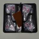 6 in1 Professional Dog Grooming Scissors Kit, Dog Shears for Grooming with Safety Round Tips, Titanium Coated Grooming Scissors for Dogs Cat Pet At Home