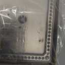 2-Pack Combo Decorator/Double Toggle Light Switch Cover Plate, Brushed Nickel Pearls Decorative Switch Plates and Outlet Covers, Metal Wall Plates for Electrical Outlets