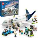 LEGO City Passenger Airplane Toy - Building Set for Boys & Girls, Ages 7+ - Educational Gift for Kids - W/Buildable Vehicle Toys & 9 Minifigures - 60367