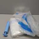 Cozy Essential 8 Jumbo Vacuum Storage Bags, Space Saver Bags Compression Storage Bags for Comforters and Blankets, Pillow, Bedding, Vacuum Sealer Bags for Clothes Storage