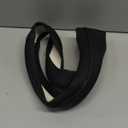 Car Steering Wheel Cover, Anti-Slip, Safety, Soft, Breathable, Heavy Duty, Thick, Full Surround, Sports Style (Black)