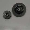 Anlige Kitchen Sink Drain Strainer, 3 in 1 Pop Up Kitchen Sink Stopper, with An Extra Basket Strainer, Universal for US Standard 3-1/2 Inch, Black