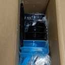 Dumos Oil Filled Radiator Heater with Adjustable Thermostat, 1500W Oil Space Heater for Indoor Use, Portable, 22inch Bright Black