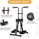 Pedal Exerciser Bike for Seniors, Arm Leg Hand and Knee Elderly Exercise Equipment, Sitting Home Exercise Machine for Total Body, Upper and Lower Limb Trainer