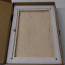 Koville Roman Travertine Tray, 12x8 Coffee Table Vanity/ Decorative Tray for Jewerly, Watch, Perfume Candle Storage for Bedroom/ Bathroom/ Kitchen Countertop