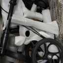 Economy Knee Scooter Steerable Knee Walker for Foot Injuries Compact Crutch Alternative with Dual Braking System (Black)