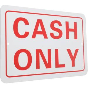 Cash Only Display