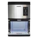 Avanti Nugget Ice Maker with Digital Controls and Dispenser Countertop Use Self-Cleaning Makes 33lbs of Chewable Ice Per Day, Includes Ice Bin, 195-Watts, Stainless Steel