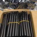 LANTEFUL 11 Tiers Tall Shoe Rack Holds 55 Pairs of Shoes with 18pcs Hooks Sturdy Wide Shoe Organizer Storage Free Standing Metal Shoe Shelf for Closet, Entryway Black