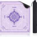 Shipped Rolled Mahjong Mat with Rule Without Creases, 32.5" x 32.5"