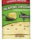 Munchies Jalapeno Cheddar Sandwich Crackers, 1.38 oz, 8 count, BB 24 Feb 26
