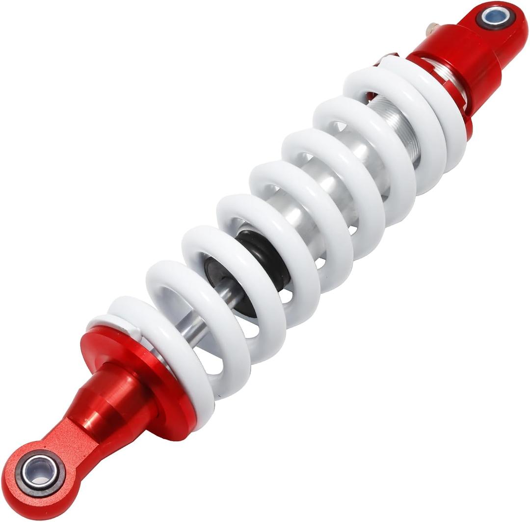 13" Heavy Duty Steel Adjustable Spring Shock Absorber 330mm Millimeter Hole Center Distance Damping Compatible with Pit Quad Mini Dirt Bike ATV Dirt Bike