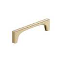 Amerock Merced 5-1/16 inch (128mm) Center-to-Center Golden Champagne Cabinet Pull, BP37424BBZ