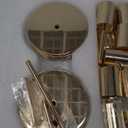 Set of 12 French Gold Taper Candle Holders Bulk Candlestick Holders, Decor Candle Stick Candle Holder for Table or Mantel Centerpiece, Wedding, Dinning, Party Home Decor