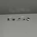 RC Plastic Door Handle Fuel Tank Cap Door Hinge Hood Grille Cover Grille Decoration Accessories Compatible with Traxxas TRX-4 TRX4 1/10 RC Crawler
