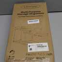 Ukeetap Multi-Purpose Pull-Out Storage Organizers, Under Sink/Cabinet Organizers and Storage for Bathroom & Kitchen, Black, 12.8 Inches, 2 Packs