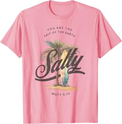 Vintage Retro You Are The Salt of The Earth Summer Vacations T-Shirt XXL