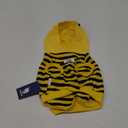 iChoue Pug Bee Honeybee Bumblebee Caterpillar Insect Halloween Costumes Hoodies Sleeveless Clothes Outfits Cosplay Shirts for Dogs French Bulldog Frenchie Boston Puppy - Black Yellow, Small (Small ( 5 - 15 lbs)