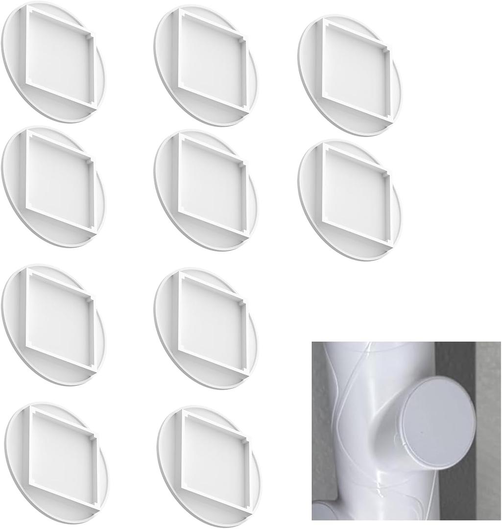 10 PCS White Pod Caps Compatible with Gardyn