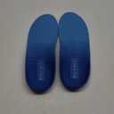 Plantar Fasciitis Feet Insoles Arch Supports Orthotics Inserts Relieve Flat Feet, High Arch (Mens 13-13 1/2) (New Blue)