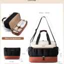 LOVEVOOK Travel Duffel Bag, Weekender Bags for Women, Large Overnight Bags with Shoe Compartment, 38L Carry on Gym Hospital Bag with Wet Pocket, 2 Pcs