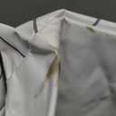 Halloween Trick or Treat Candy Bags LED Light Up Pumpkin Bucket, Collapsible Reusable Candy Basket, Fabric Tote Gift Goody Bags for Kids Halloween Party (White)