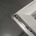 HVAC Premium 32 x 18 Duct Opening Steel Return Air Filter Grille, for 1-inch Filter, Removable Door, Flat Stamped HVAC Vent Cover Grille, Outer Dimensions 34.5 x 20.5