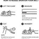 Numney Luxury Men Belts Black Leather 1.38 inch Width Designer Belts for Men,Used for Mens Dress Casual Adjustable Belt (Black)