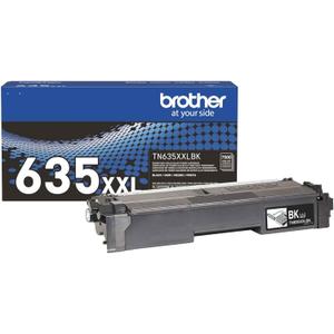 Brother Genuine TN635XXLBK Super High Yield Black Toner Cartridge, 1 Pack
