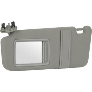 Youxmoto Sun Visor Left Driver Side for Toyota Camry 2007 2008 2009 2010 2011 Without Sunroof, Grey Replaces # 74320-06780-B0, 74320-33B81-B0