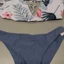SweatyRocks Women's Sexy Bathing Suit Floral Print Cross Back Bikini Set Swimsuits, Size S