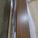 Full Size Multi-Functional Bed Frame with Side Shelves and USB for Girls/Boys,Home Office, Studio,Bedroom,Cabinet Murphy Bed w/Plank Support,No Box Spring Needed, Walnut