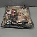 Xruibed Christmas Duvet Cover Set Queen, 3 Pieces Christmas Bedding Set with 2 Pillowcases Reversible Holiday Theme Santa Claus Gift Pattern Green Comforter Cover Set Queen 90" X 90" (Not Comforter)