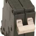EATON CHF240 Series 40A DP Circ Breaker, No Size, Black (No Size, Black)