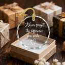 Never Forget The Difference You Make, Thank You Gifts, Midwife Gift, Friend Gift, Appreciation Gifts, Crystal Christmas Ornament