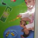 Toilet Fish Game Set for Kids Adults Fishing Rod - Bathroom Fishing Practice Toy