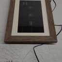 Aluratek 10 Distressed Wood Digital Photo Frame with Auto Slideshow, 1024 x 600 (ADPFD10F), 10" Wood Border, 10 Inch, Non-WiFi