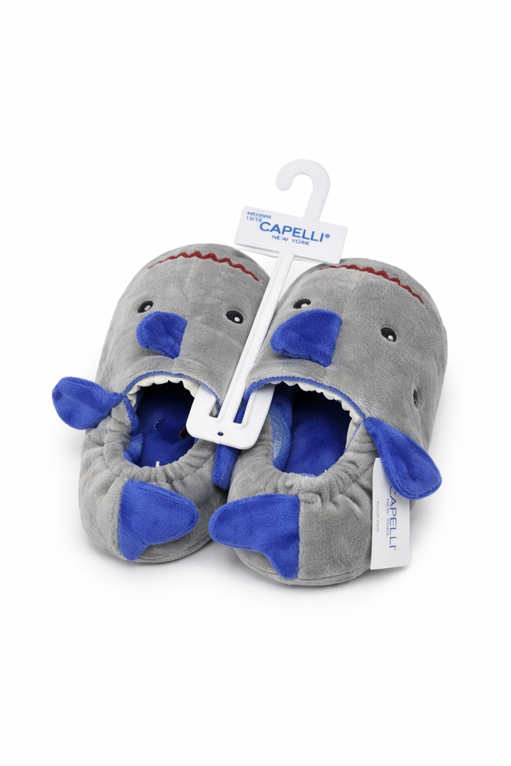 Capelli New York Big Boys Shark Moccasin Large 1/2