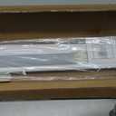 LazBlinds No Drill Cordless Mini Blinds, White 32"x48"