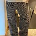 Women's Comfy Pajama Loose Casual Drawstring Lounge Pants - Striped Print Stretch Wide Leg (S)