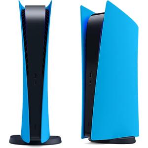 Digital Edition Face Plates Cover Skins Shell Panels for PS5 Console, Accessories for PlayStation 5 Protective Replacement Faceplates (Starlight Blue)